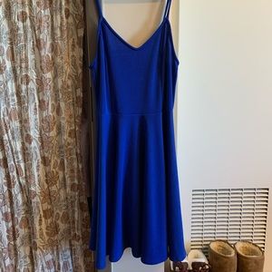 Monaco Blue Mini Dress